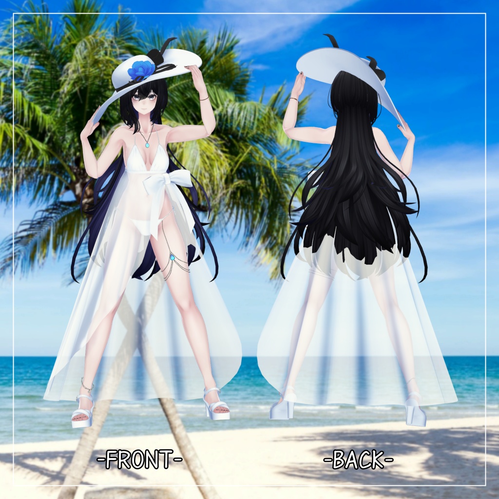 ラシューシャ対応衣装【Pareo Swimwear】