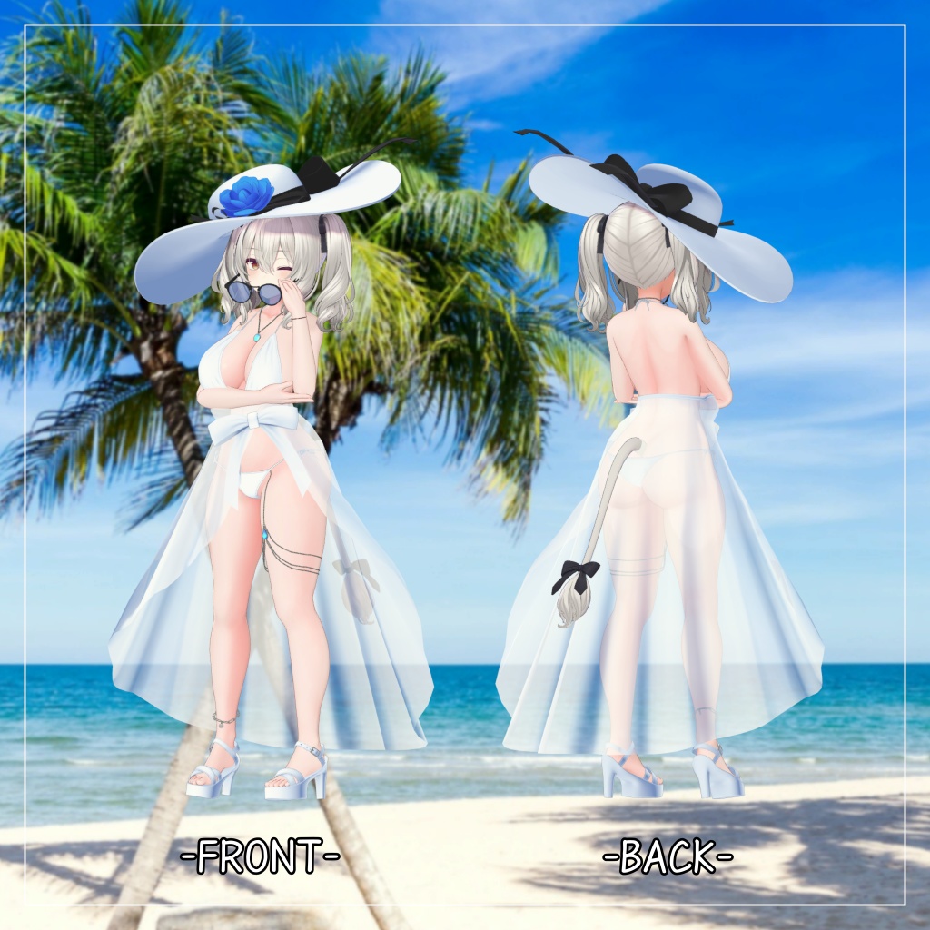 ミルティナ対応衣装【Pareo Swimwear】