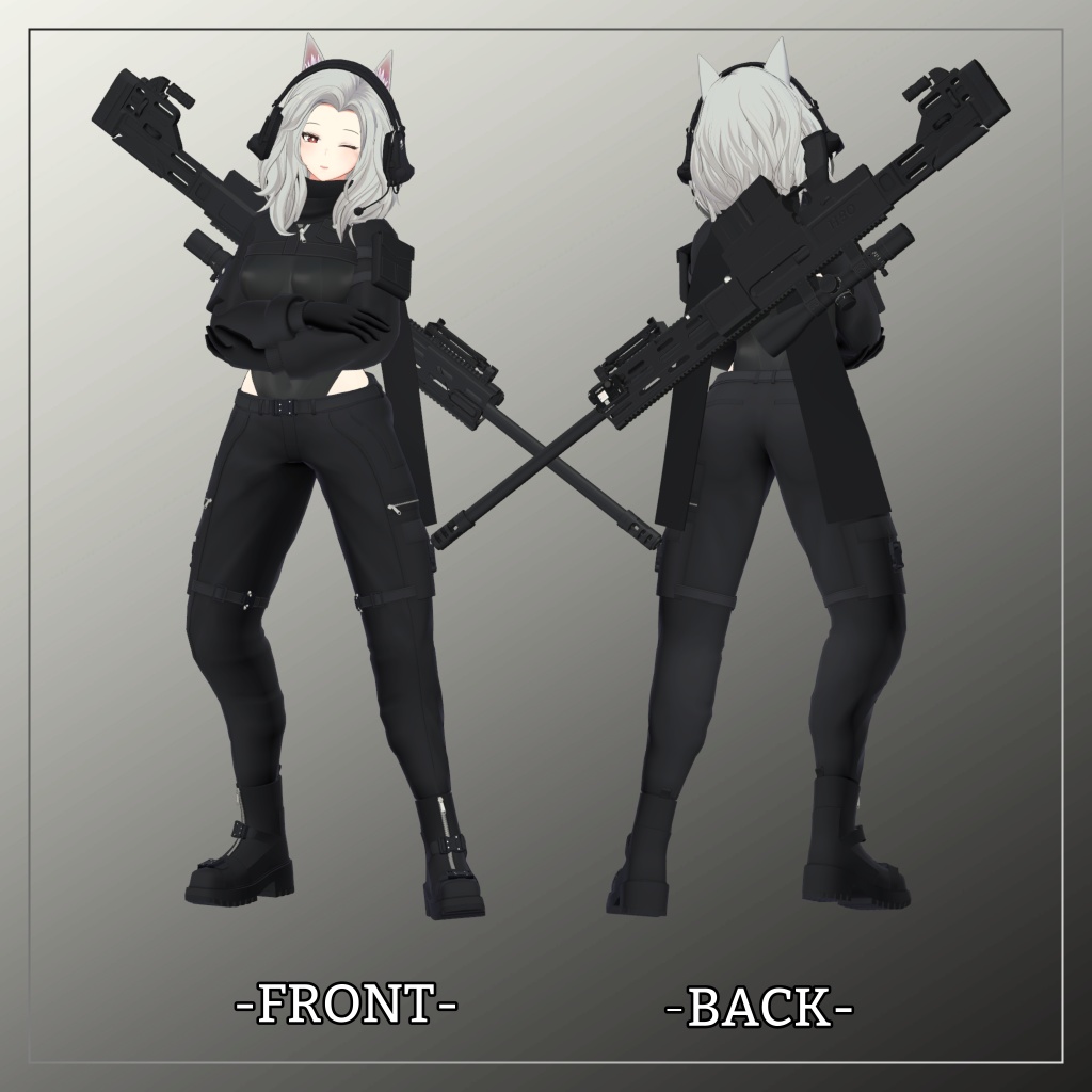 センティッドV2対応衣装【Short jacket and Long pants】