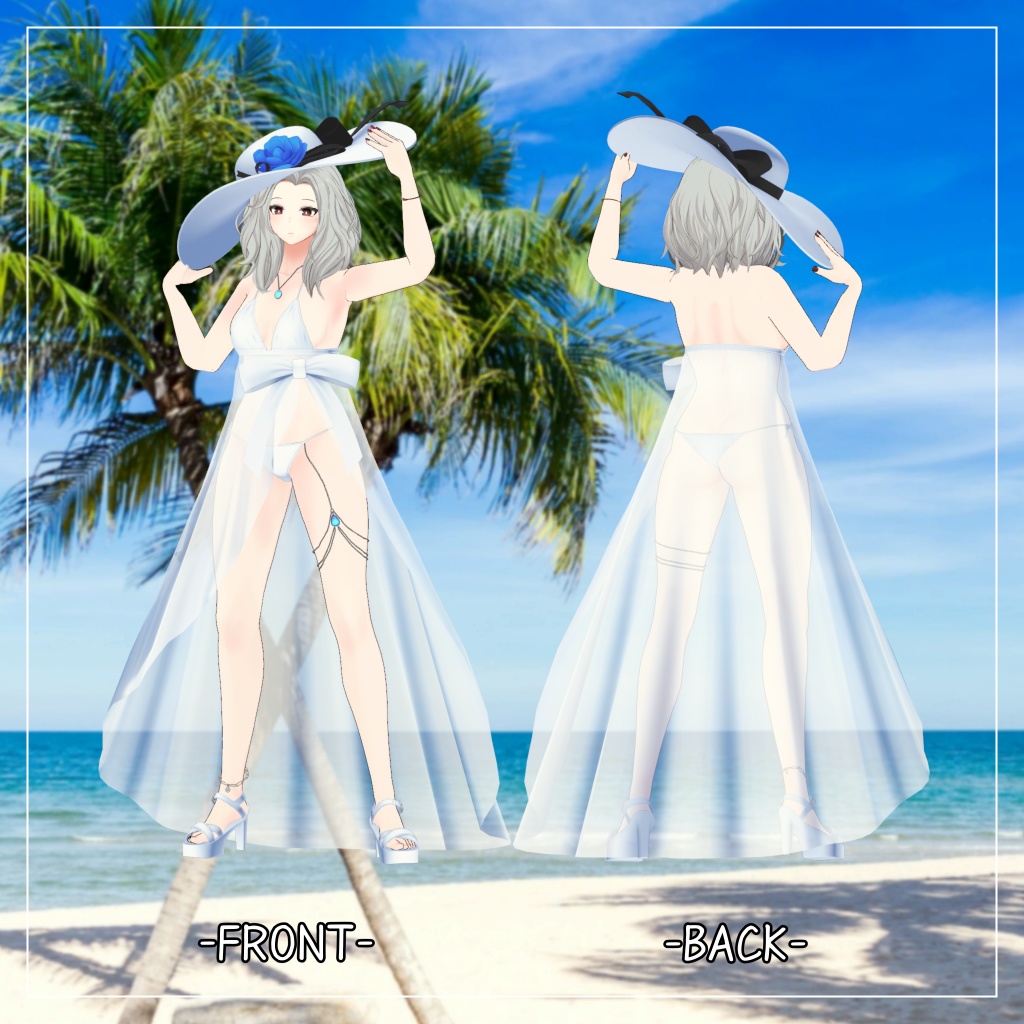 センティッドV2対応衣装【Pareo Swimwear】