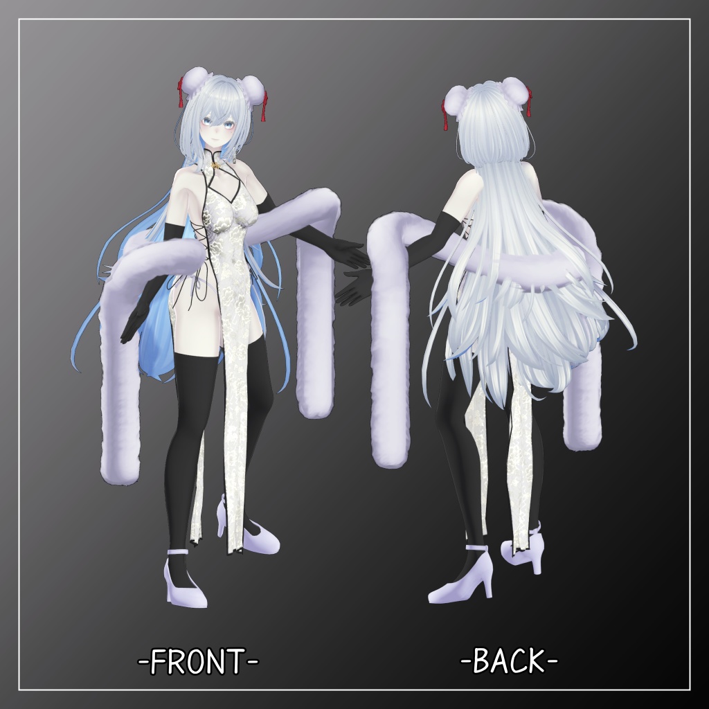 ラシューシャ対応衣装【Chinese dress and Jacket】