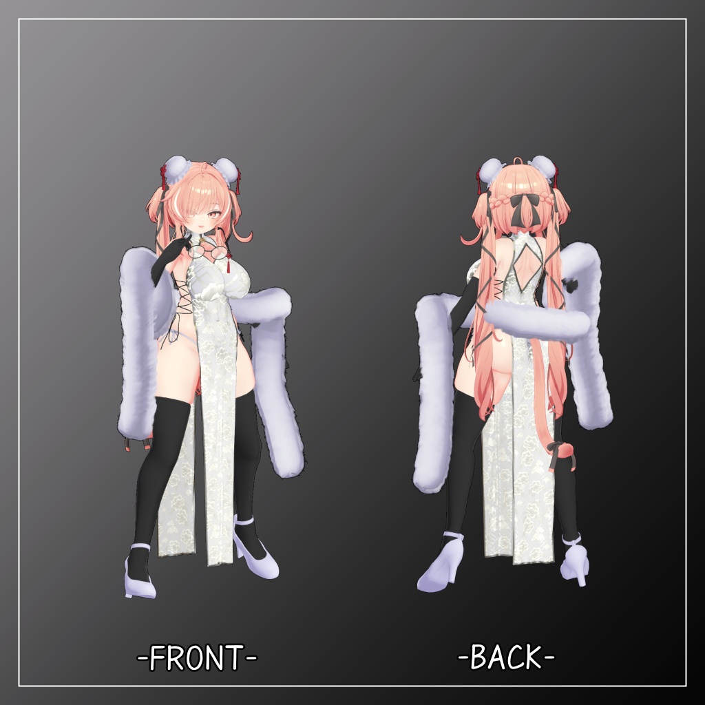 イチゴ対応衣装【Chinese dress and Jacket】