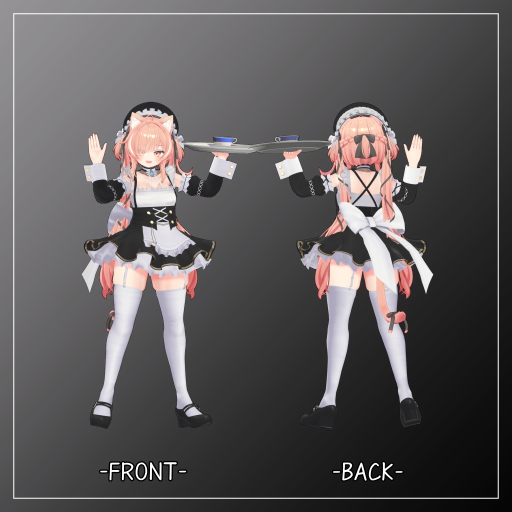 イチゴ対応衣装【Mini skirt maid】