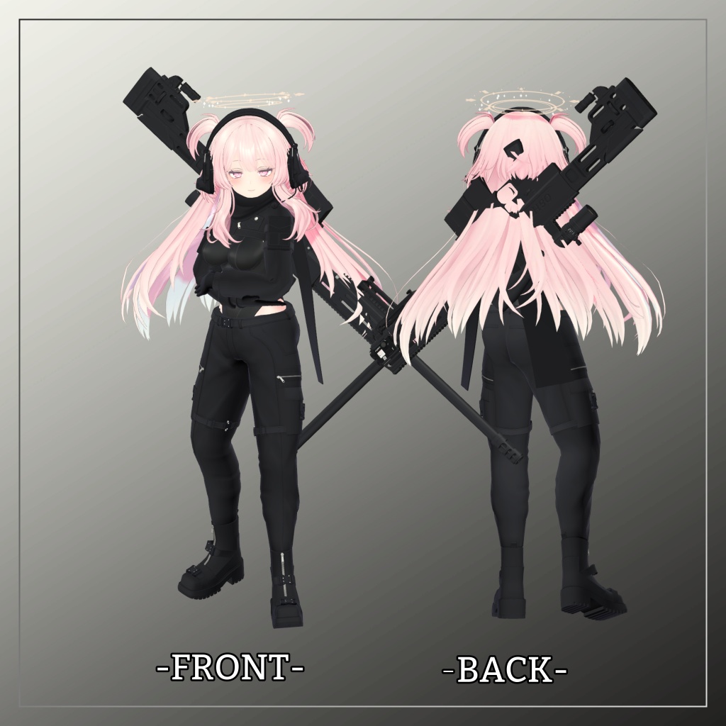 セレスティア対応衣装【Short jacket and Long pants】