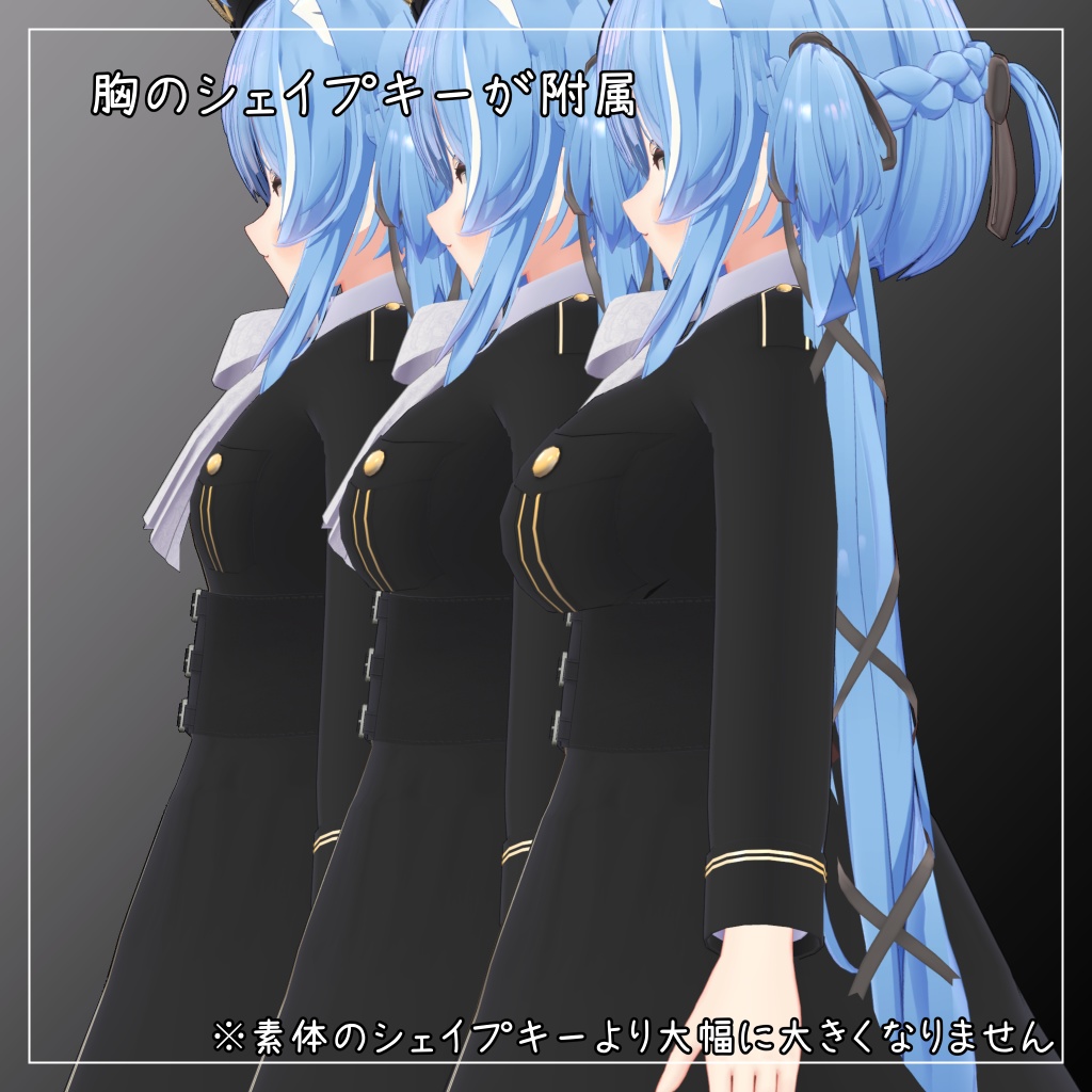 イチゴ対応衣装【Military Lolita Pelisse】