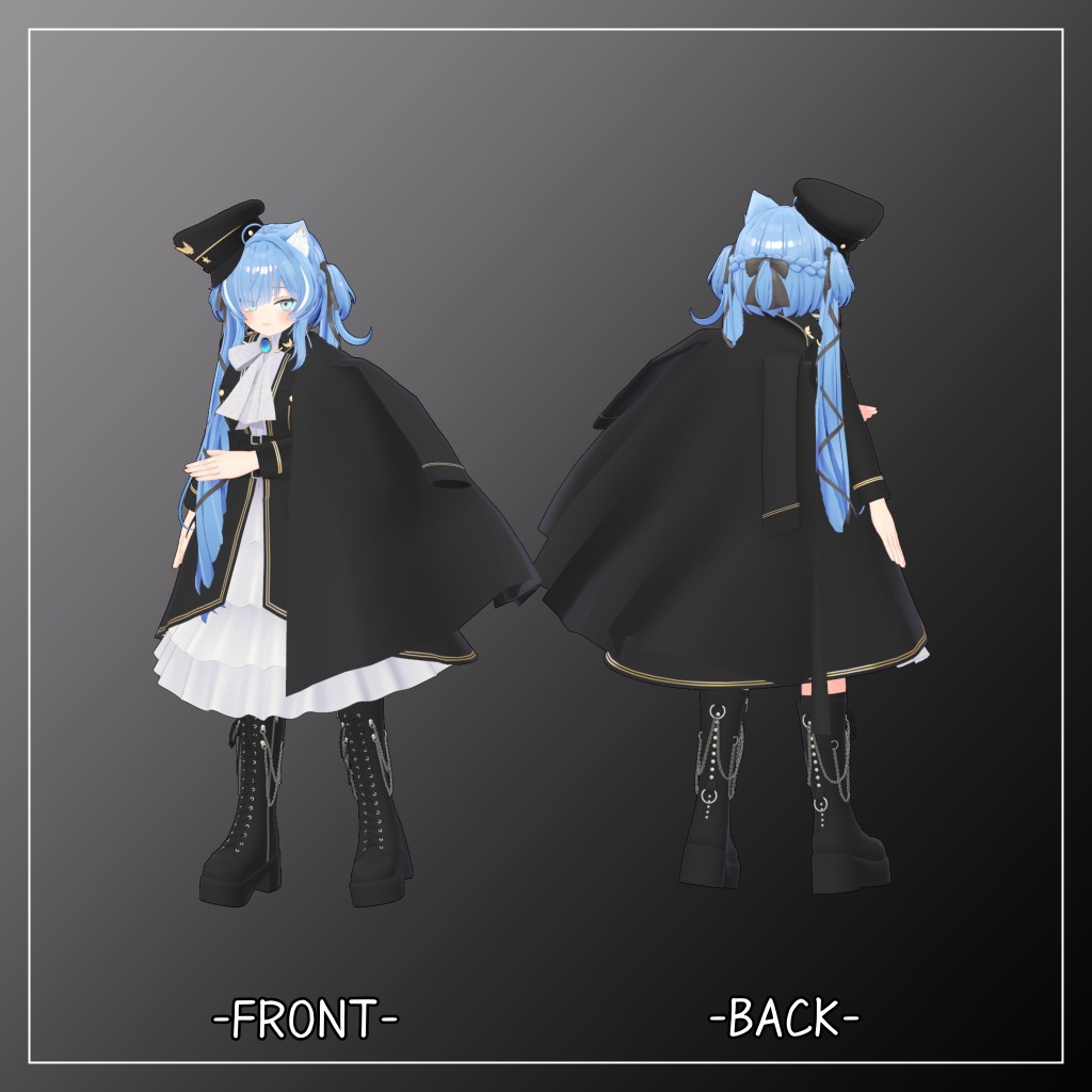 イチゴ対応衣装【Military Lolita Pelisse】