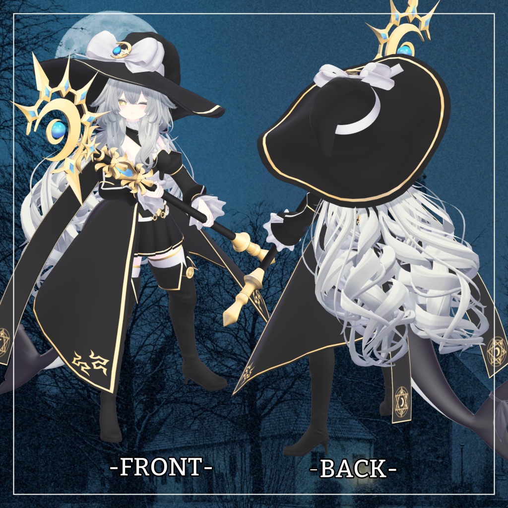 ルルネ&瑞希対応衣装【ウィッチ衣装】