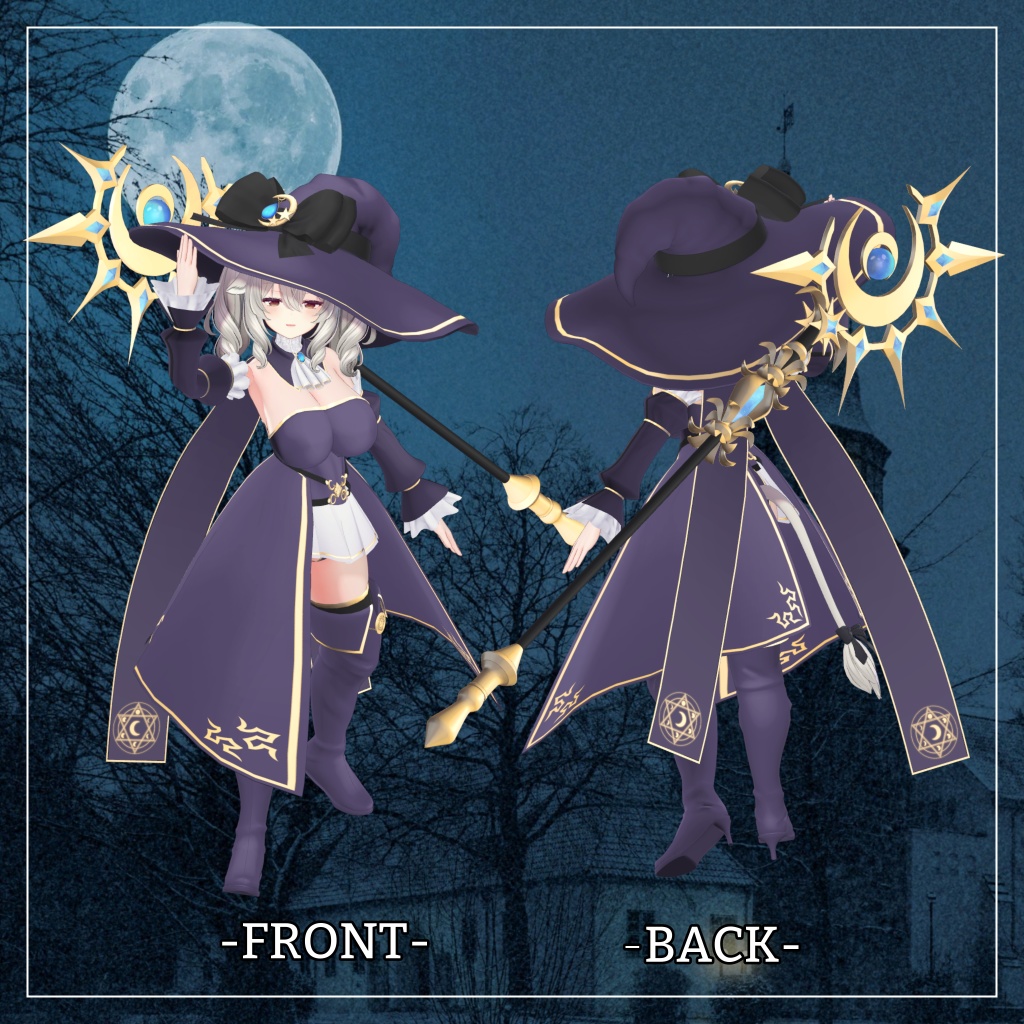 ミルティナ対応衣装【ウィッチ衣装】