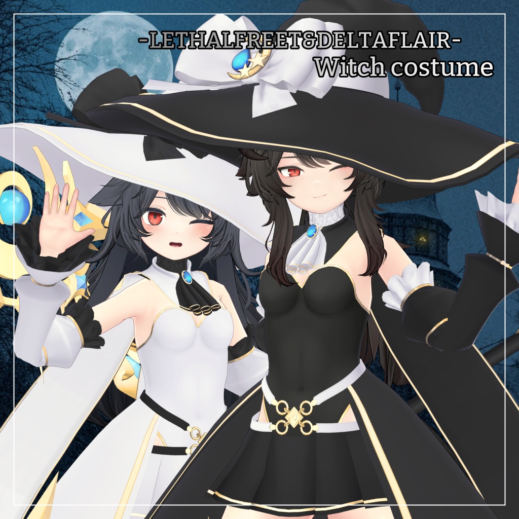 リーサルフリート&デルタフレア対応衣装【ウィッチ衣装】