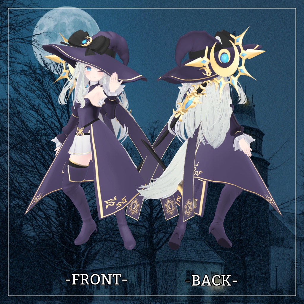 ライム&シフォン&ショコラ対応衣装【ウィッチ衣装】