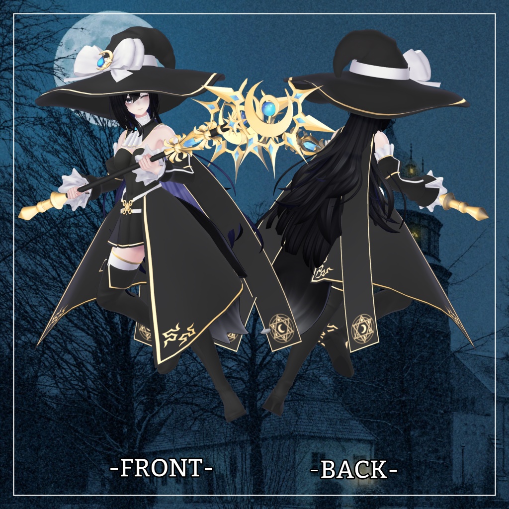 ラシューシャ対応衣装【ウィッチ衣装】