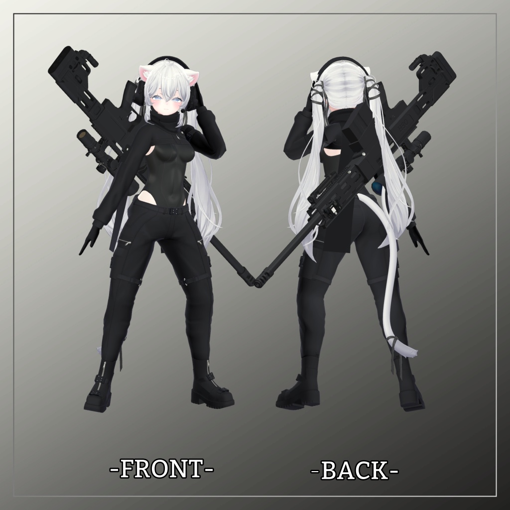 Sio対応衣装【Short jacket and Long pants】