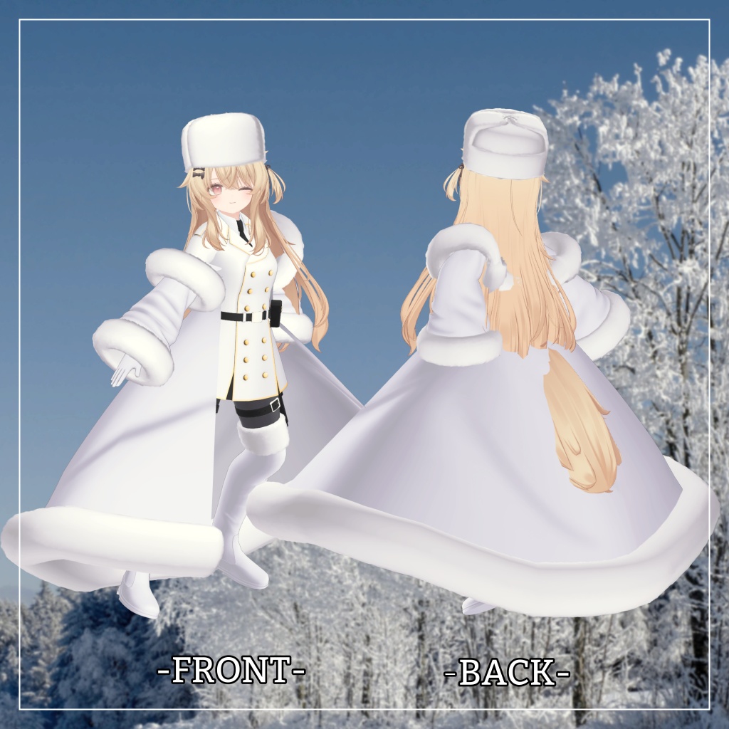 エク対応衣装【Long coat and Short skirt】