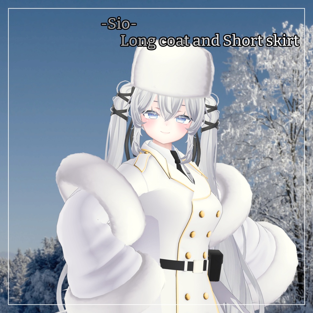 Sio対応衣装【Long coat and Short skirt】