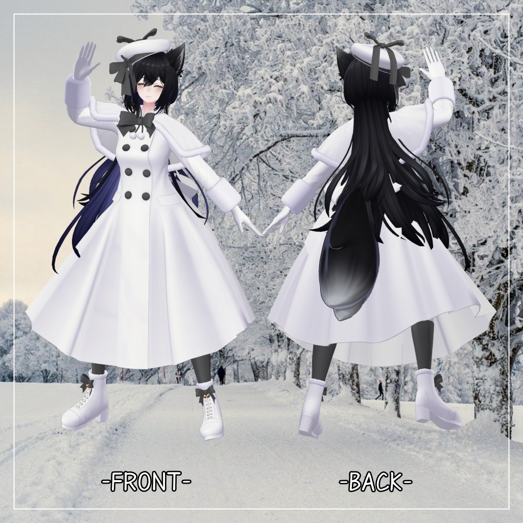 ラシューシャ対応衣装【Caped Coat】