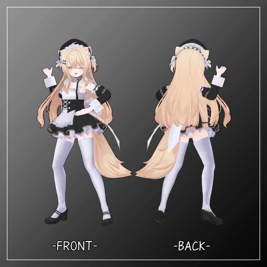 エク&ミルフィ対応衣装【Mini skirt maid】