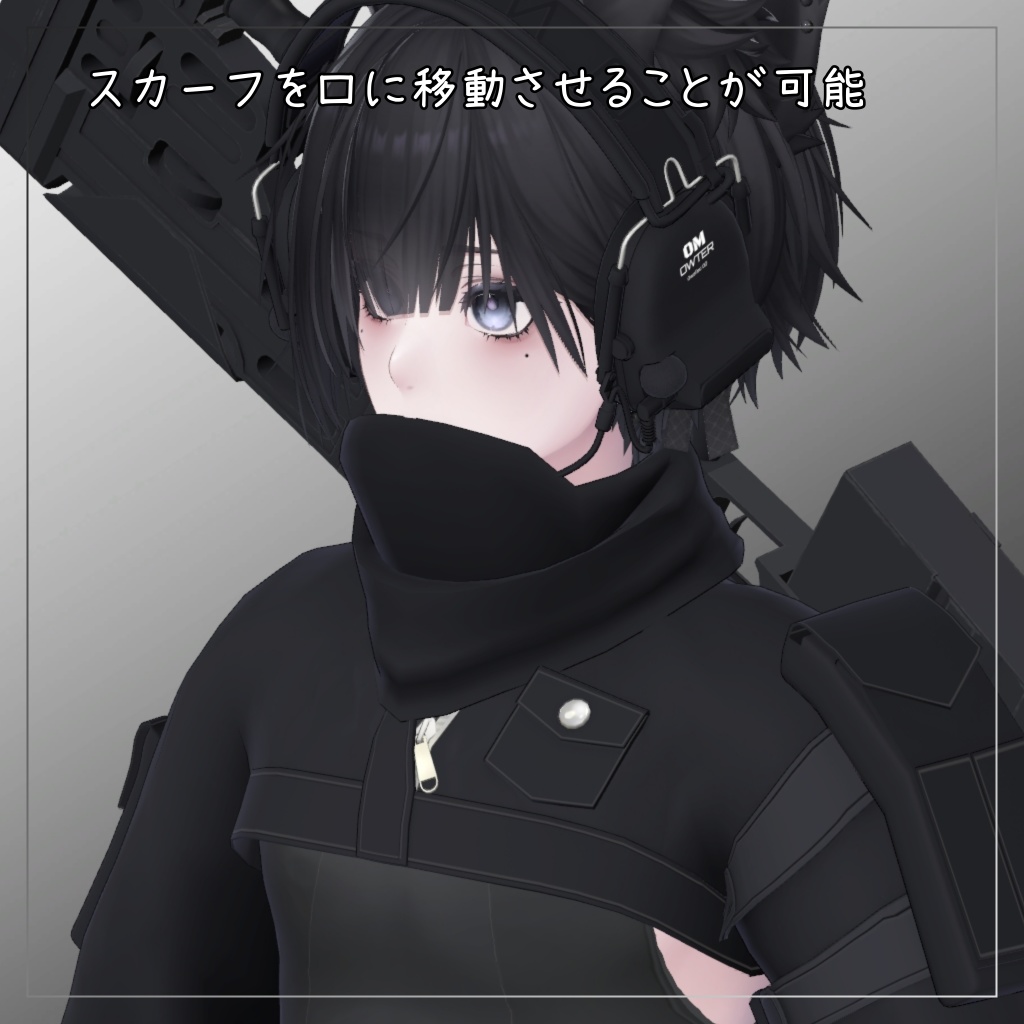 泣夜対応衣装【Short jacket and Long pants】