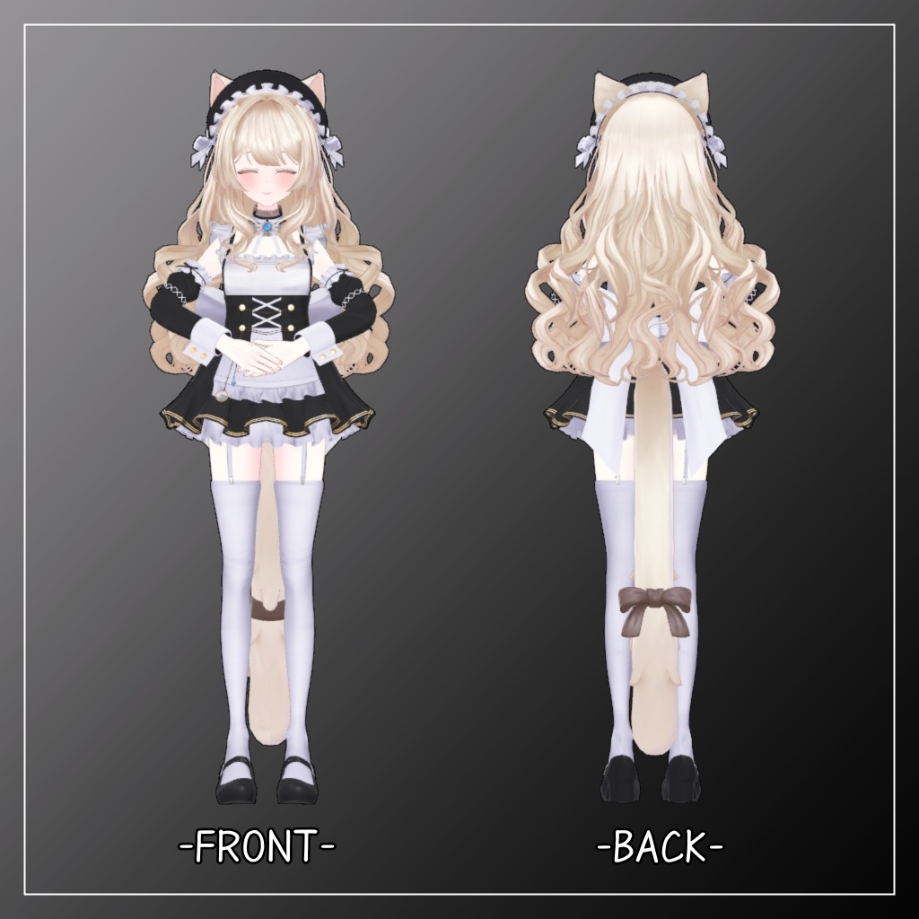 ヒナミ&ルシル対応衣装【Mini skirt maid】