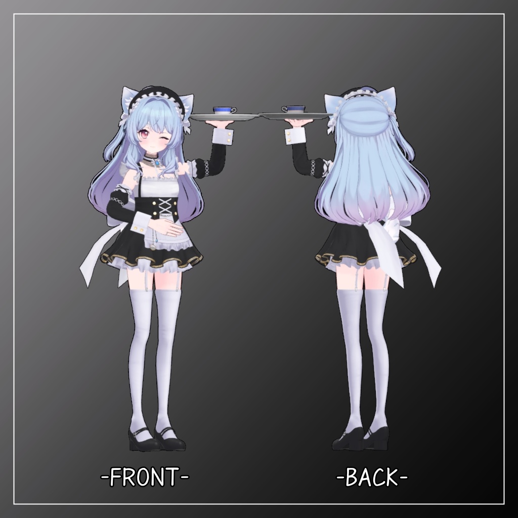 ヒナミ&ルシル対応衣装【Mini skirt maid】