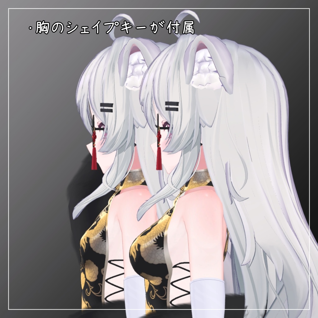 りる対応衣装【Chinese dress and Jacket】