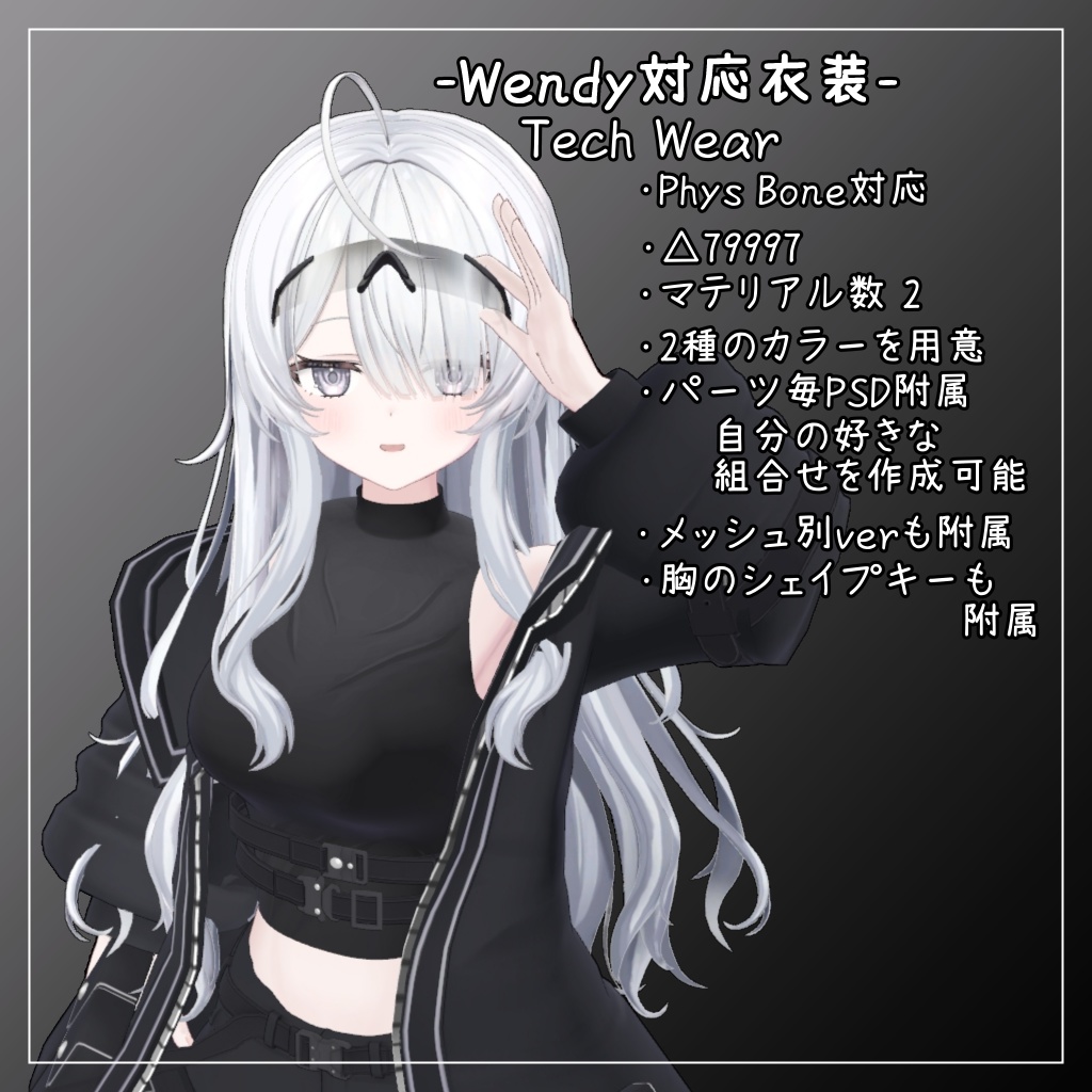ウェンディ対応衣装【Tech Wear】