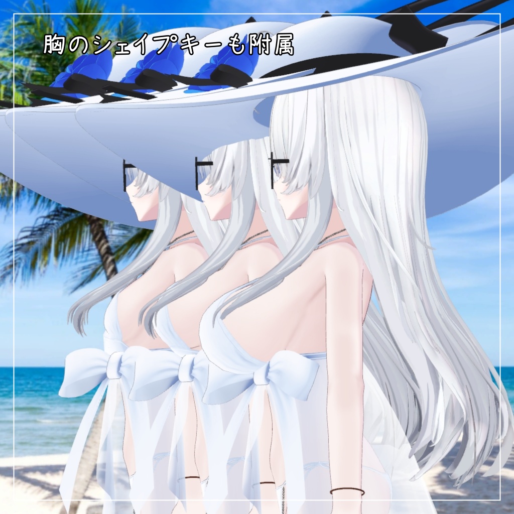 ウェンディ対応衣装【Pareo Swimwear】