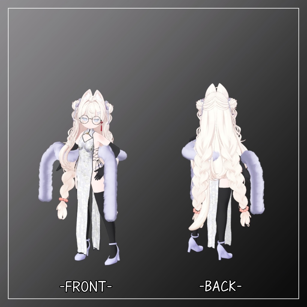 ぽわり対応衣装【Chinese dress and Jacket】