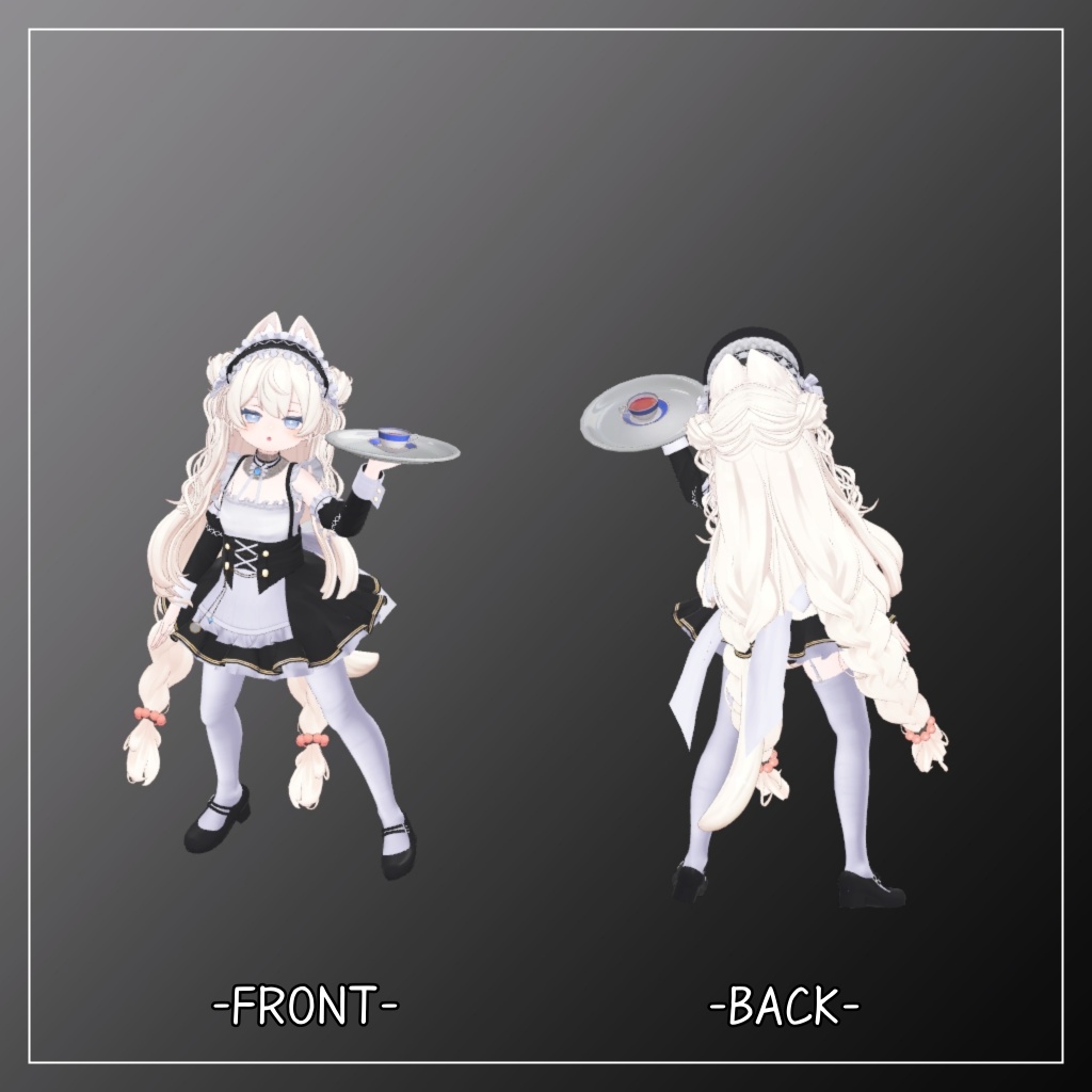 ぽわり対応衣装【Mini skirt maid】