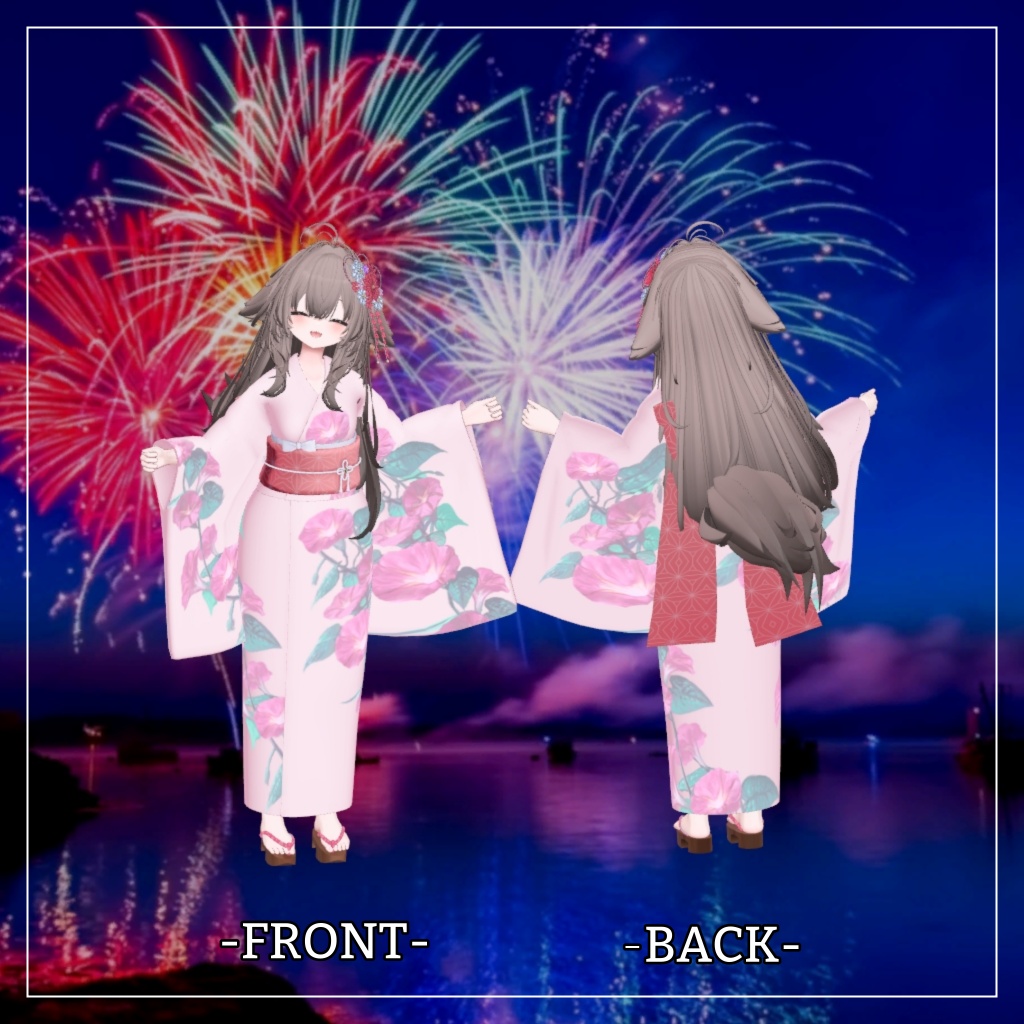 輝夜&ルルネ&瑞希対応衣装【Yukata 2026】