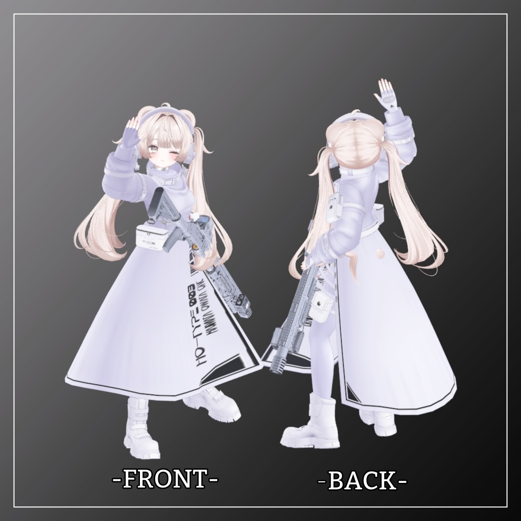 エク&ミルフィ対応衣装【Tech Wear 003】