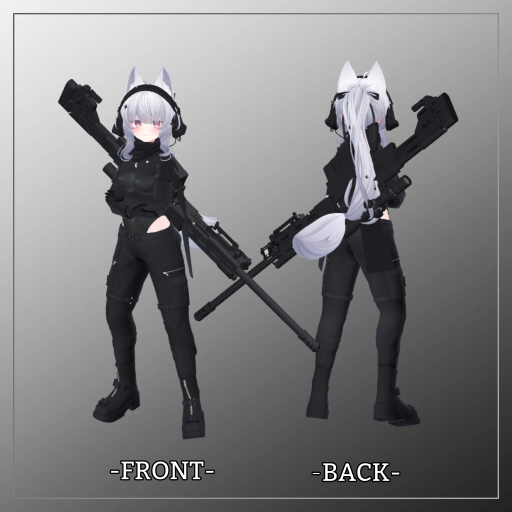 シアン&真冬対応衣装【Short jacket and Long pants】