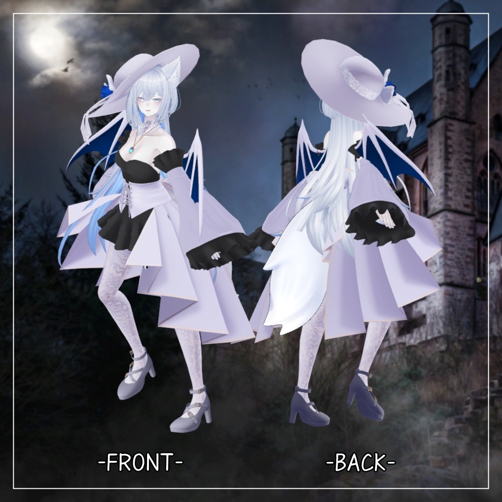 ラシューシャ対応衣装【Vampire Gothic Lolita】