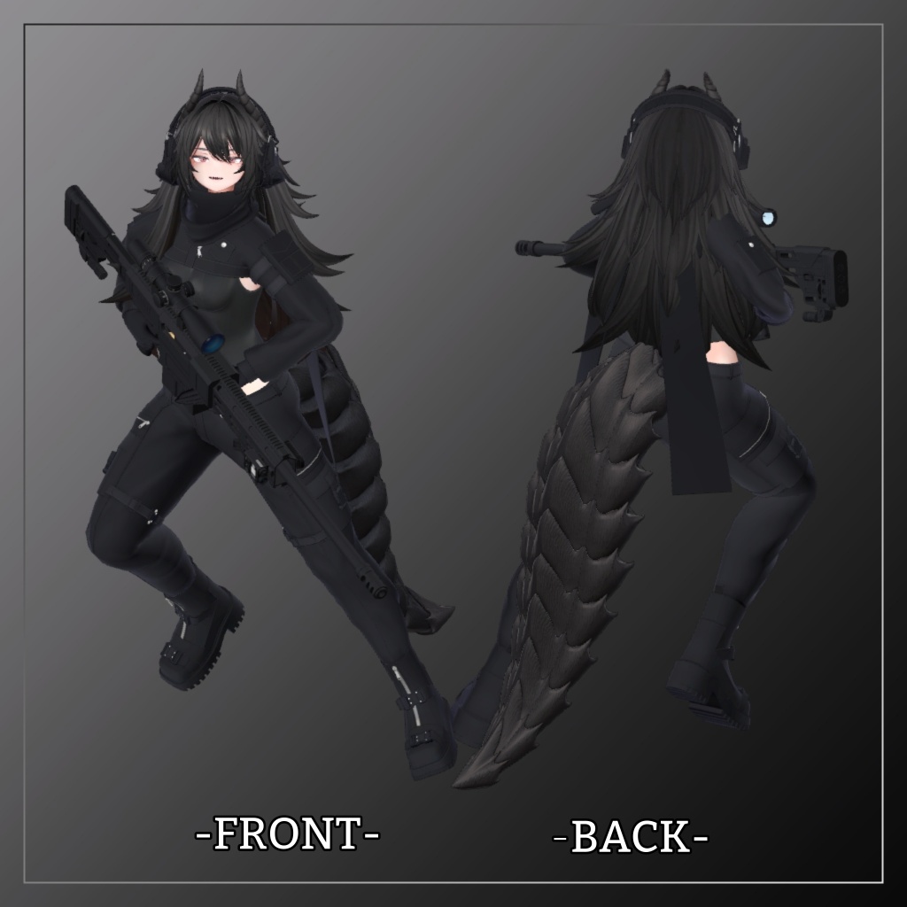 プレカーザ対応衣装【Short jacket and Long pants】