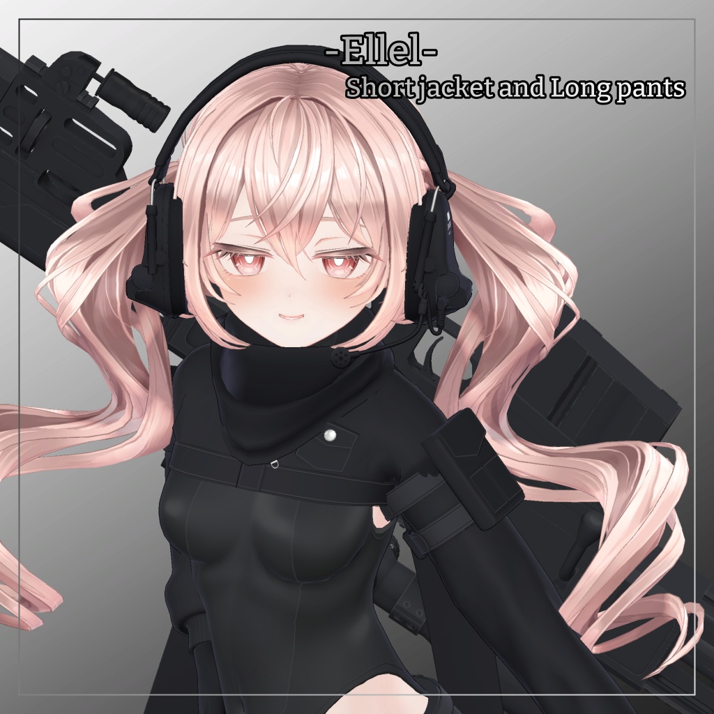 エルエル対応衣装【Short jacket and Long pants】