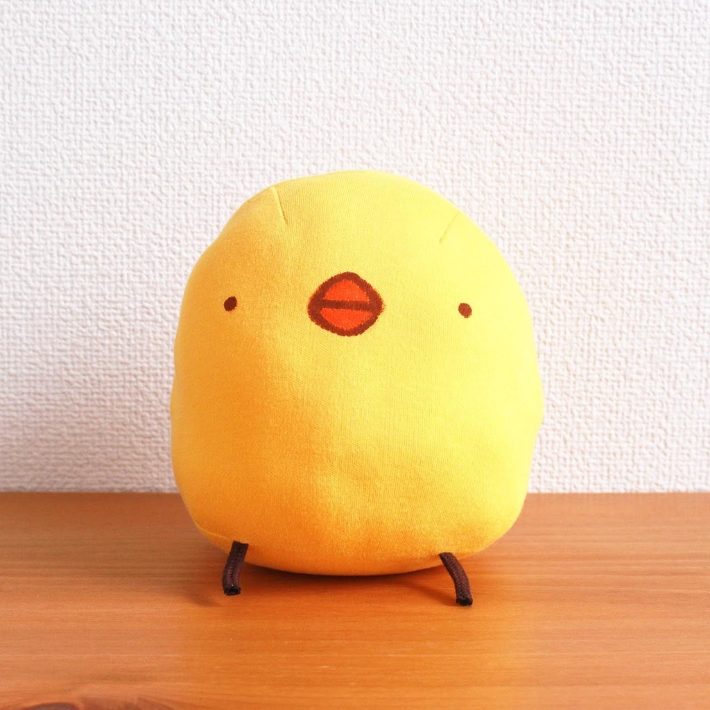 【受注生産商品】もちもちぬいぐるみ ビッグひよこさん