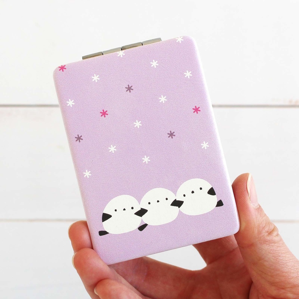 コンパクトミラー　シェイプ柄各種