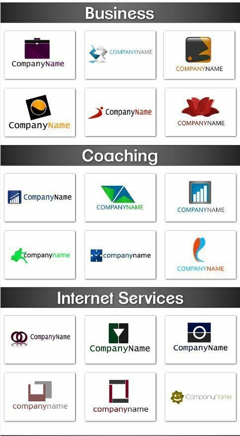 ロゴ制作用テンプレート