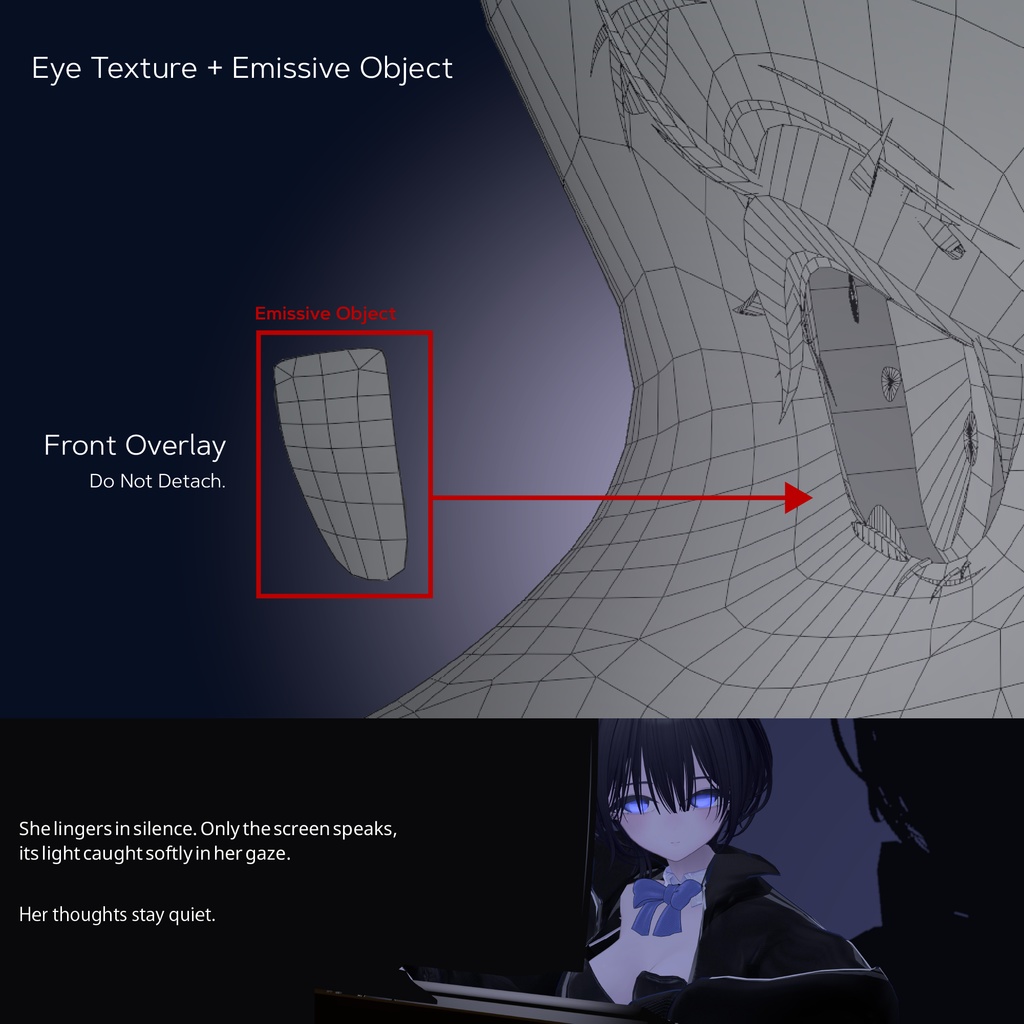 echo light - Eye Texture #clnsq