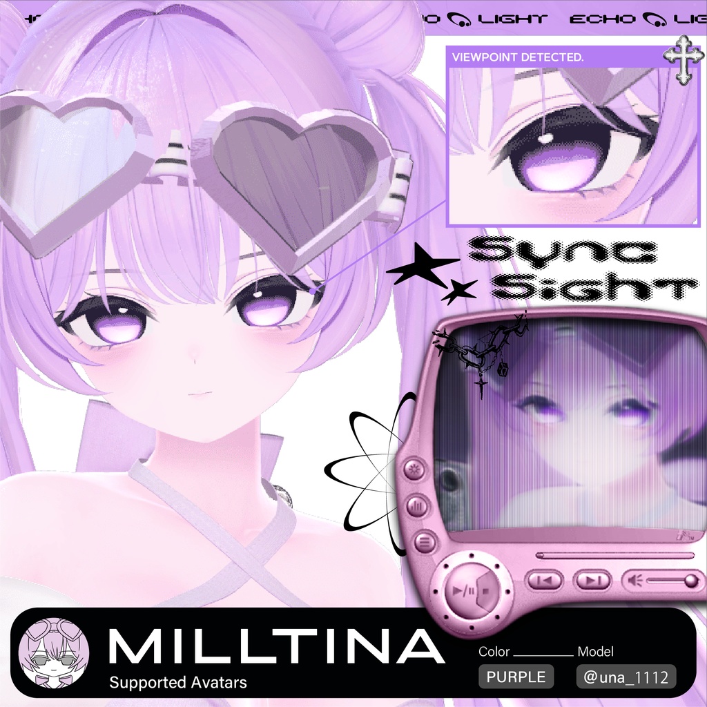 echo light - Eye Texture #clnsq