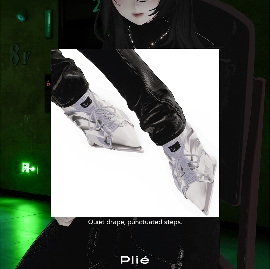 Plié ミュールスニーカー #clnsq