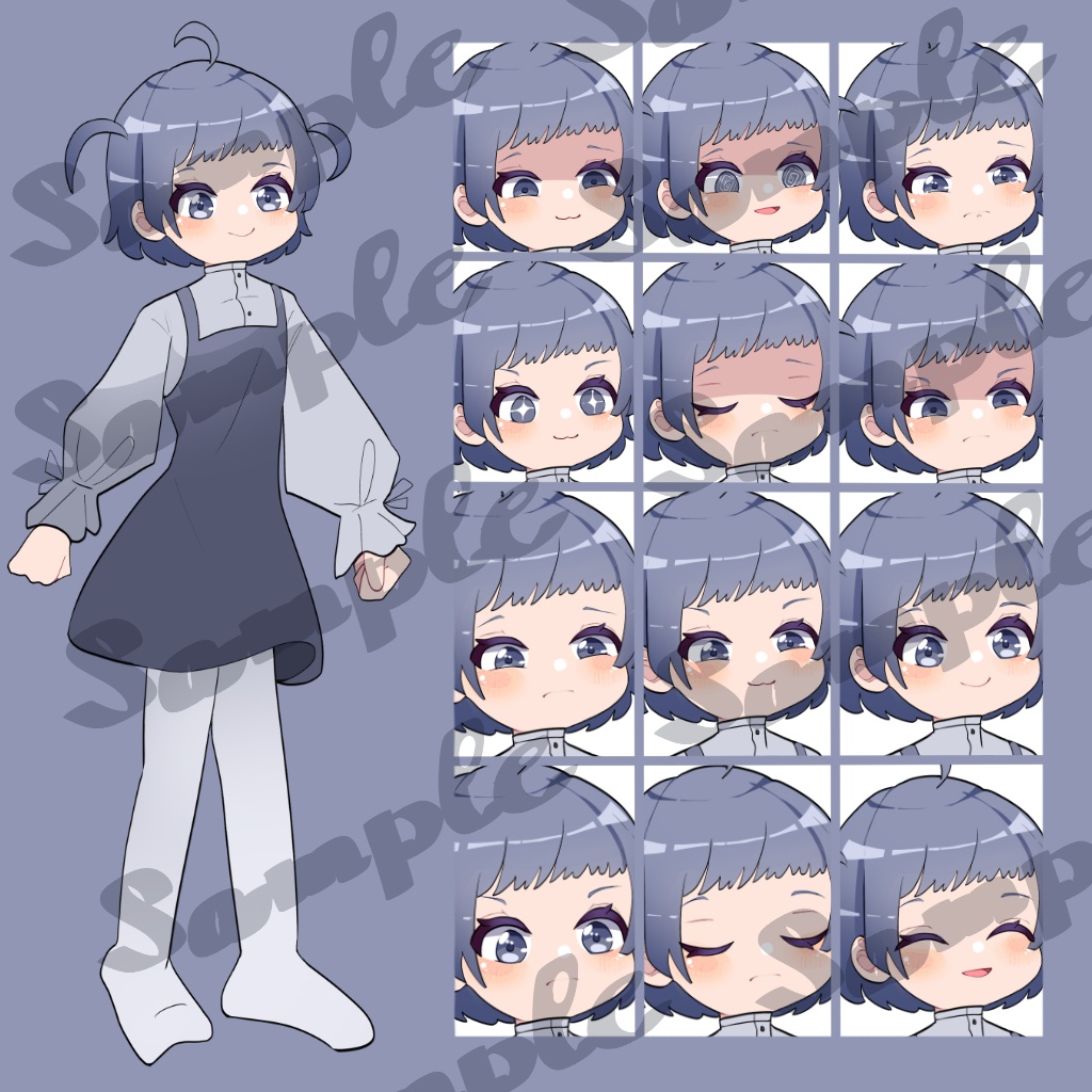 (無料版あり)女の子_女性 立ち絵素材01