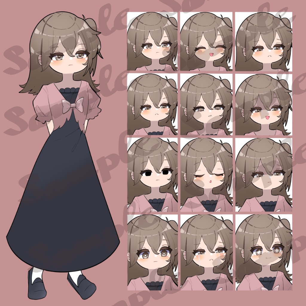 (無料版あり)女の子_女性 立ち絵素材02