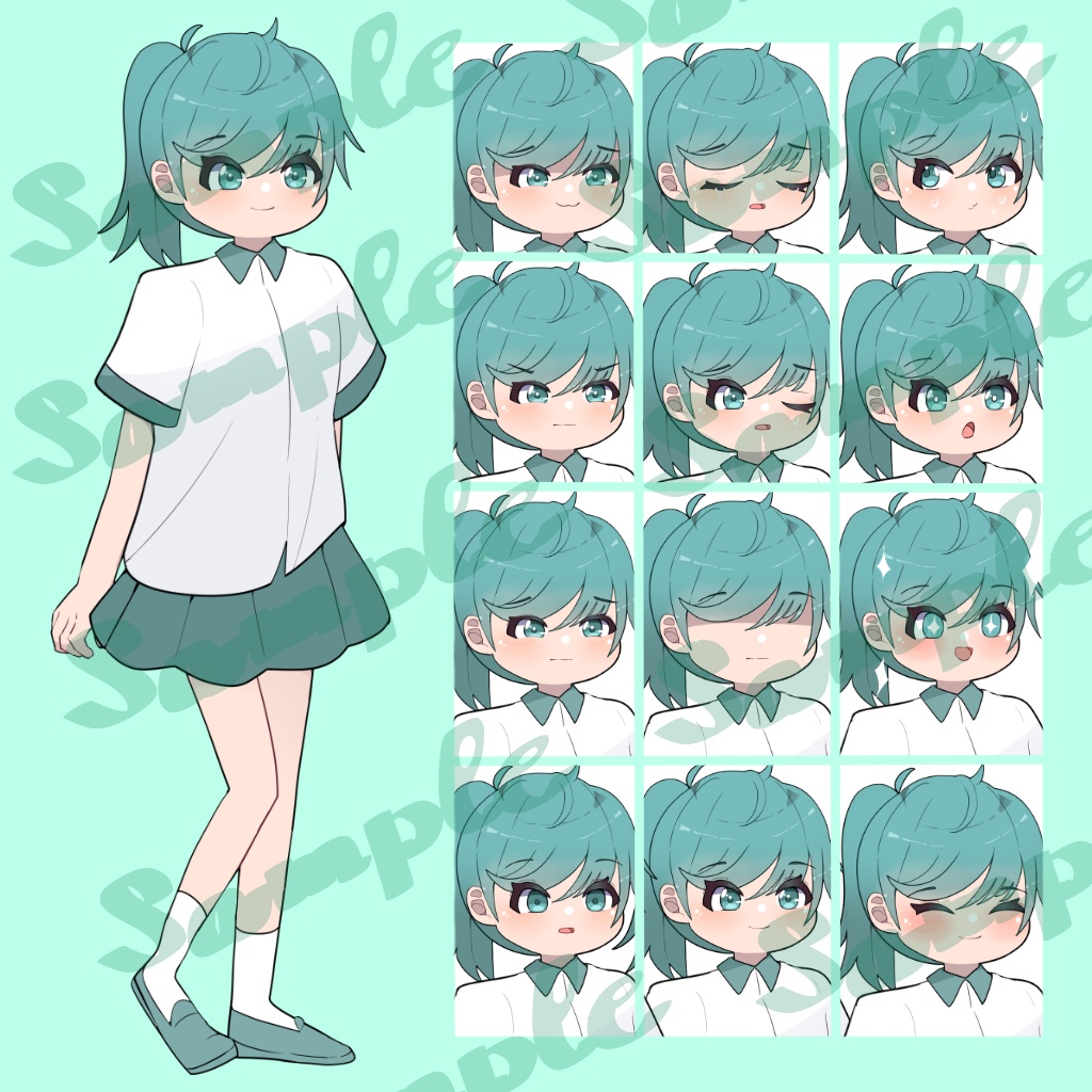 (無料版あり)女の子_女性 立ち絵素材04