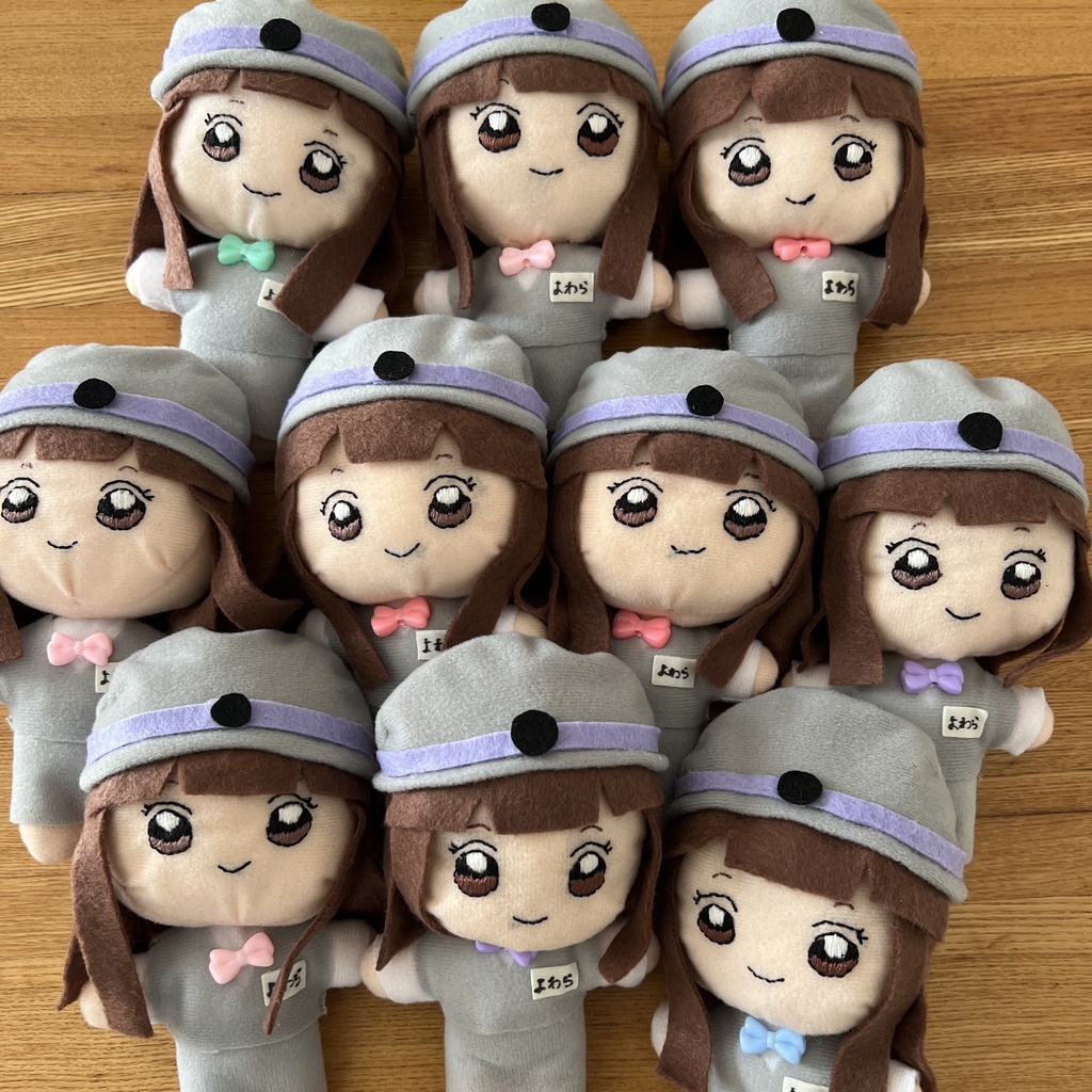 ぬいぐるみ・ひなもりよわら