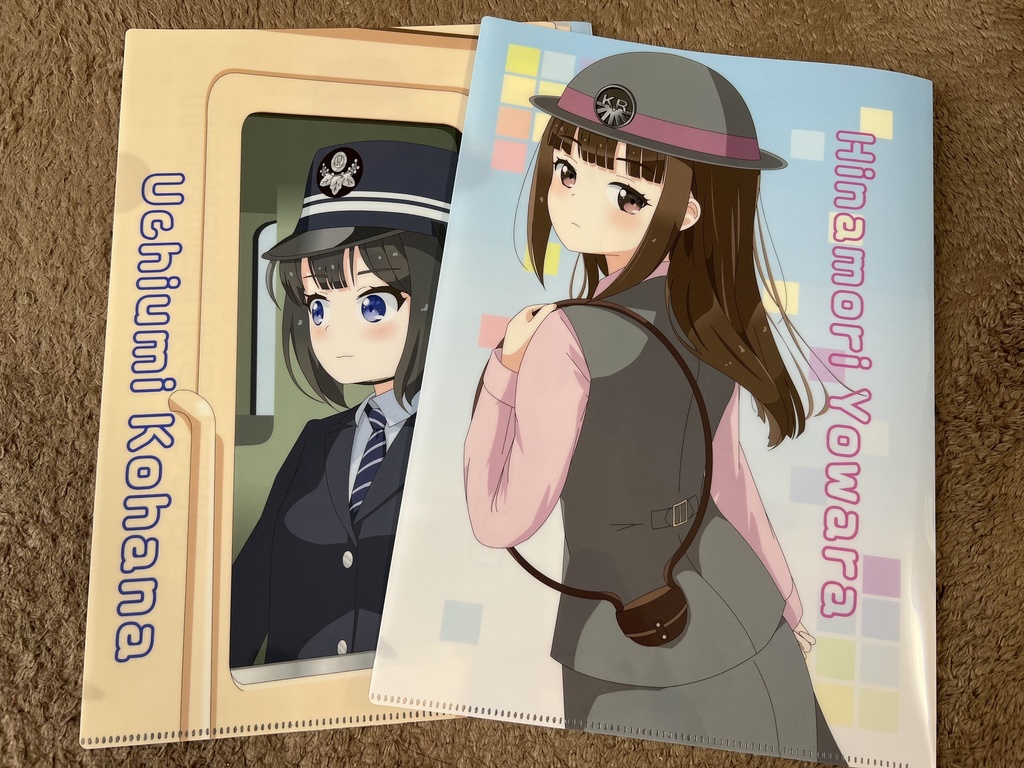 クリアファイルセット（よわら＆こはな）