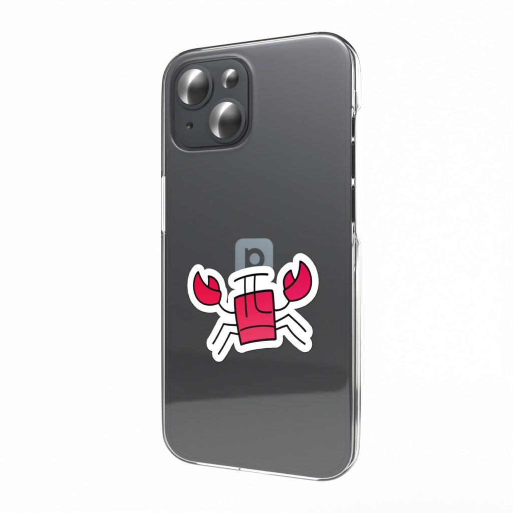 【斬新】酒カニステッカー