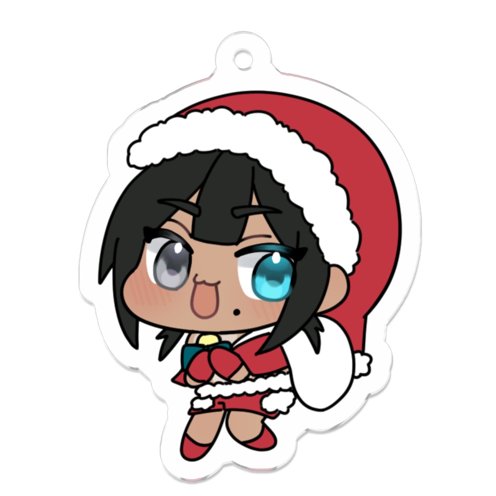 由谷タユタクリスマス衣装アクキー