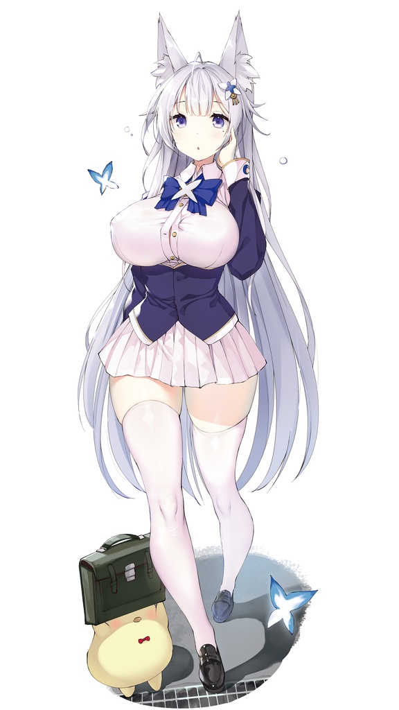 信濃さん（制服）アクリルフィギュア（大）