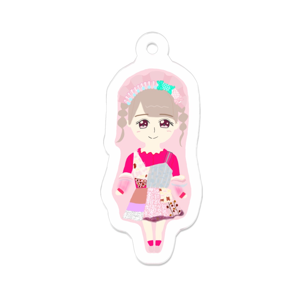 ドキワクりあちゃんアクキー