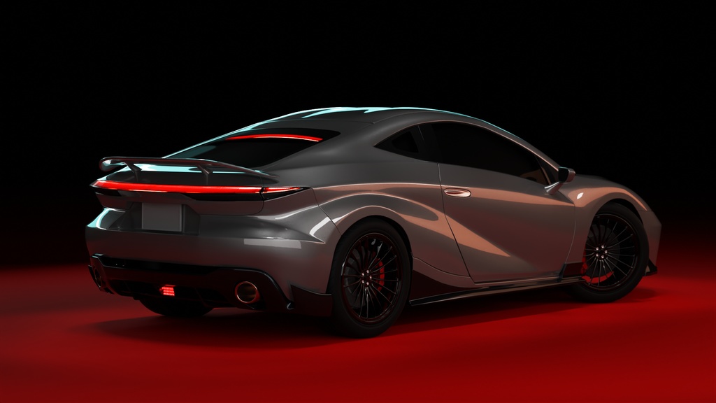 オリジナルカー【外装のみ】.Blend .fbx